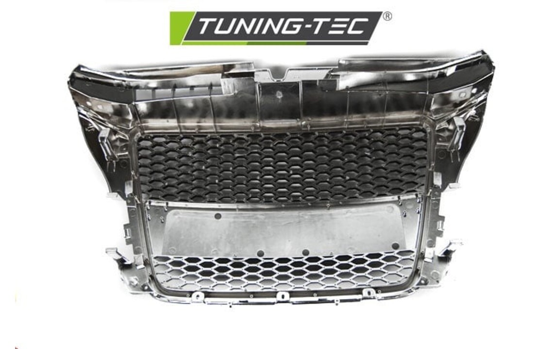 Grill geschikt voor AUDI A3 (8P) RS-STIJL 04 08-07 12 CHROOM