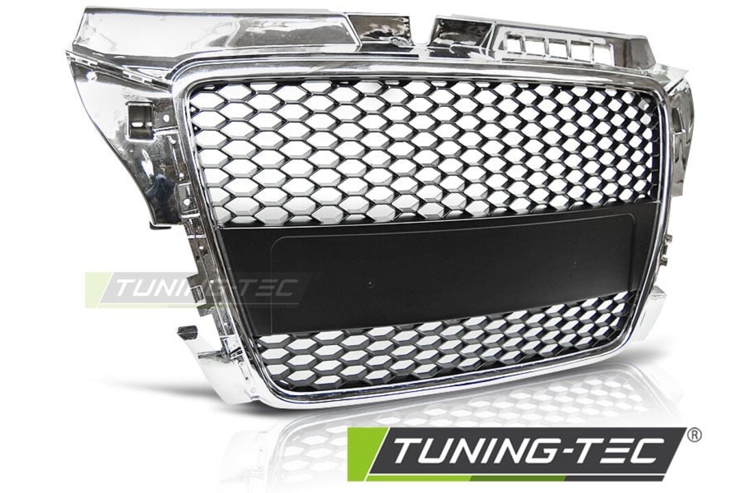 Grill AUDI A3 (8P) RS-STIJL 04 08-07 12 CHROOM