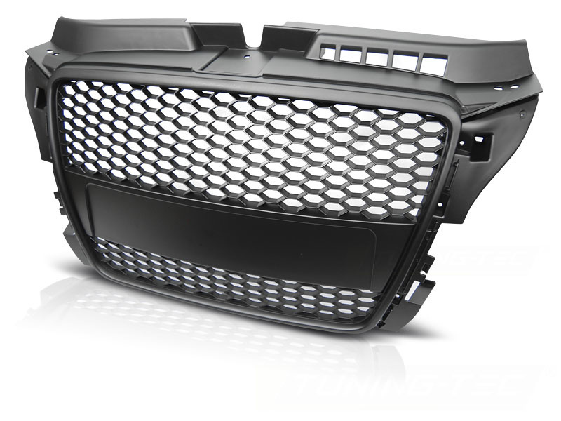 Grill AUDI A3 (8P) RS-STIJL 04 08-07 12 MAT ZWART
