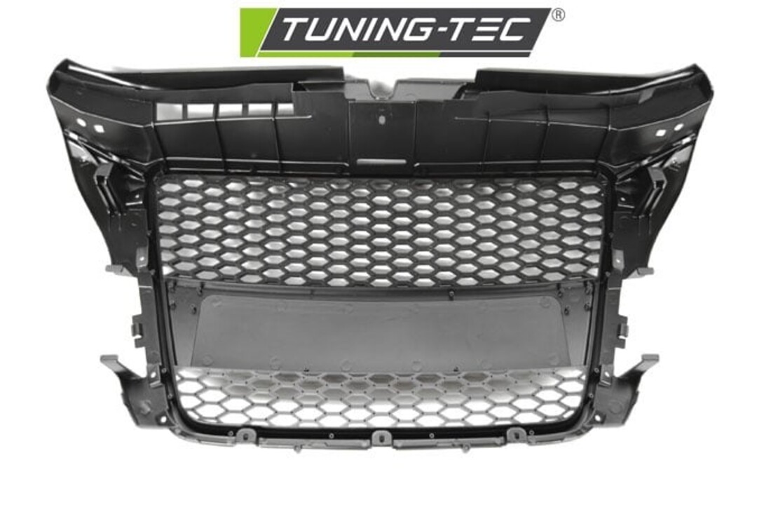 Grill AUDI A3 (8P) RS-STIJL 04 08-07 12 MAT ZWART