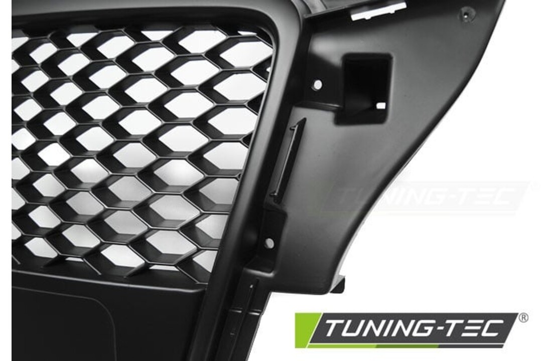Grill geschikt voor AUDI A3 (8P) RS-STIJL 04 08-07 12 MAT ZWART