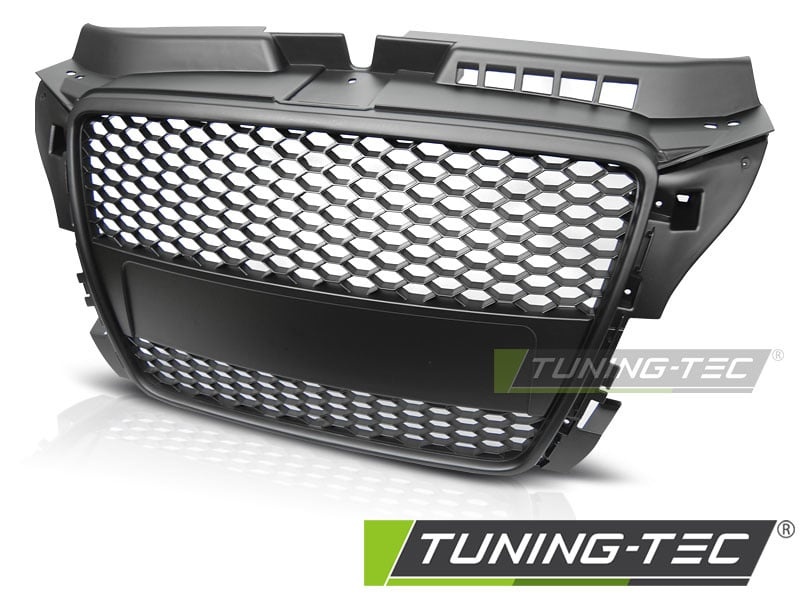 Grill AUDI A3 (8P) RS-STIJL 04 08-07 12 MAT ZWART