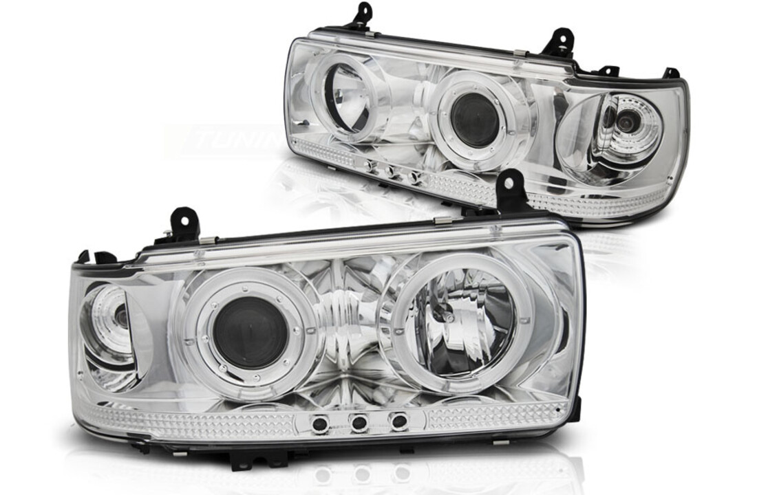 Koplampen geschikt voor Toyota Land Cruiser FJ 80 90-97 chroom