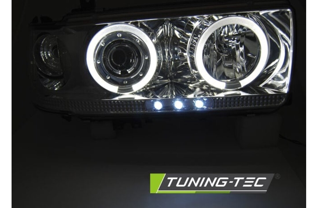 Koplampen geschikt voor Toyota Land Cruiser FJ 80 90-97 chroom