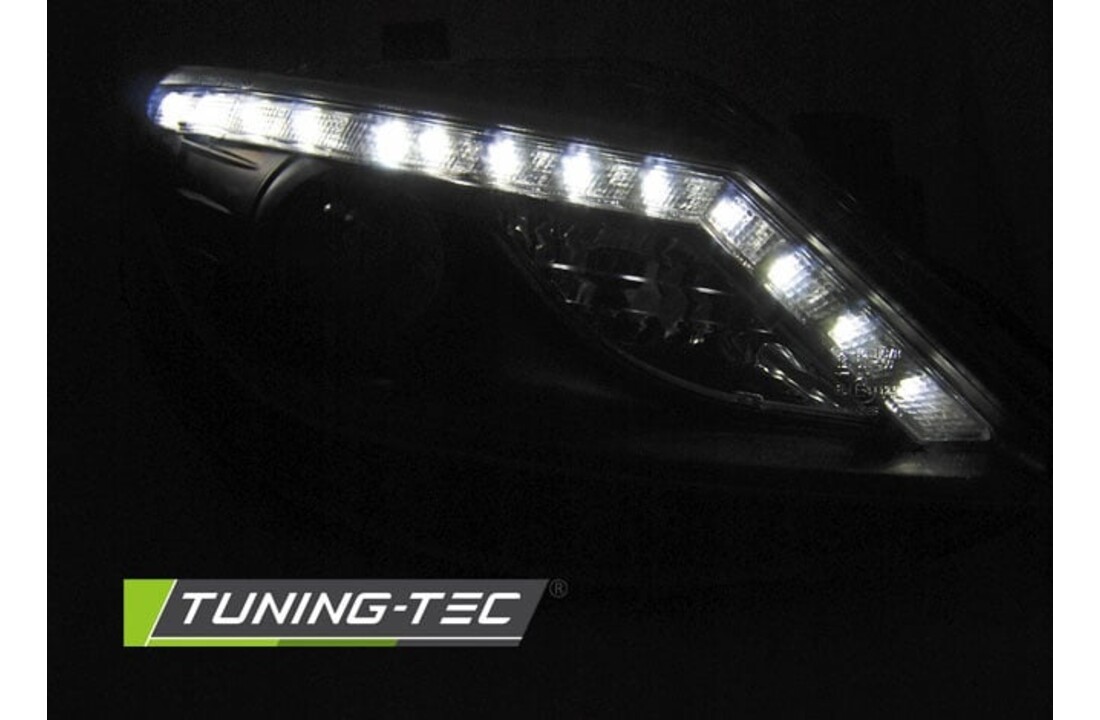 Koplampen met parkeerlicht geschikt voor Seat Ibiza 6J 06 08-12 zwart