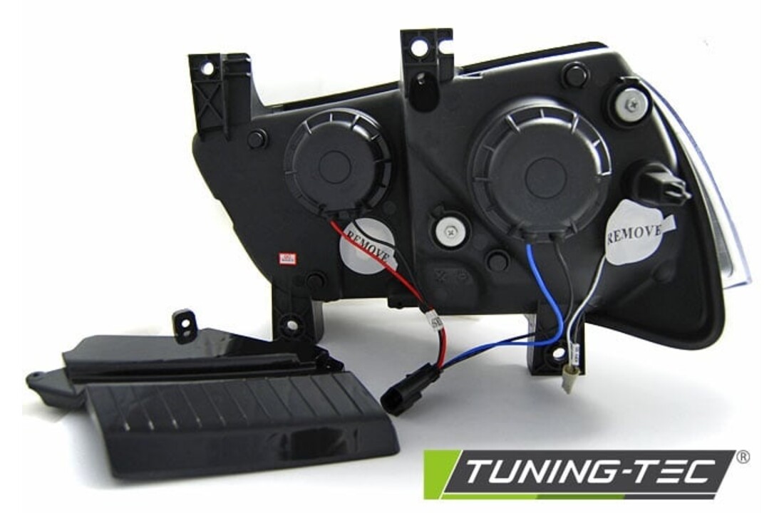 Koplampen met parkeerlicht geschikt voor Dodge Charger LX II 11-15 zwart