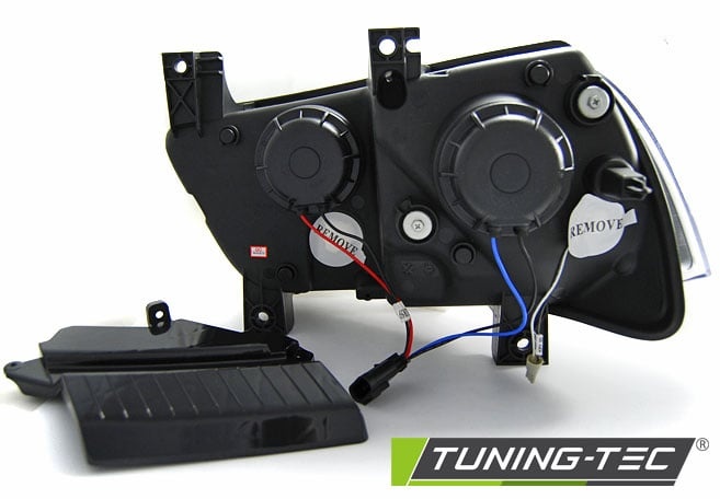 Koplampen met parkeerlicht geschikt voor Dodge Charger LX II 11-15 zwart