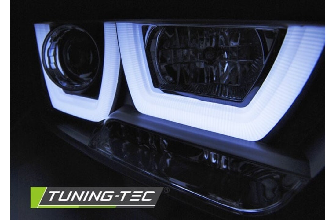 Koplampen met parkeerlicht geschikt voor Dodge Charger LX II 11-15 zwart