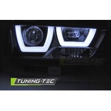 Koplampen met parkeerlicht geschikt voor Dodge Charger LX II 11-15 zwart