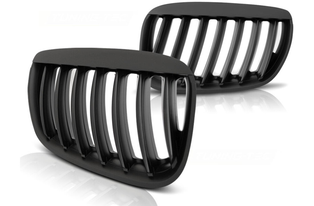 Grill geschikt voor BMW X5 E53 04-06 mat zwart