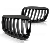 Grill geschikt voor BMW X5 E53 04-06 mat zwart