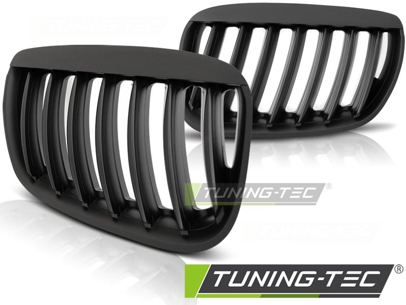 Grill geschikt voor BMW X5 E53 04-06 mat zwart