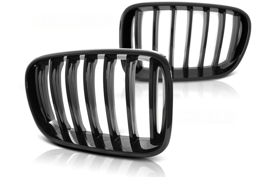 Grill geschikt voor BMW X3 F25 10-07 14 glanzend zwart
