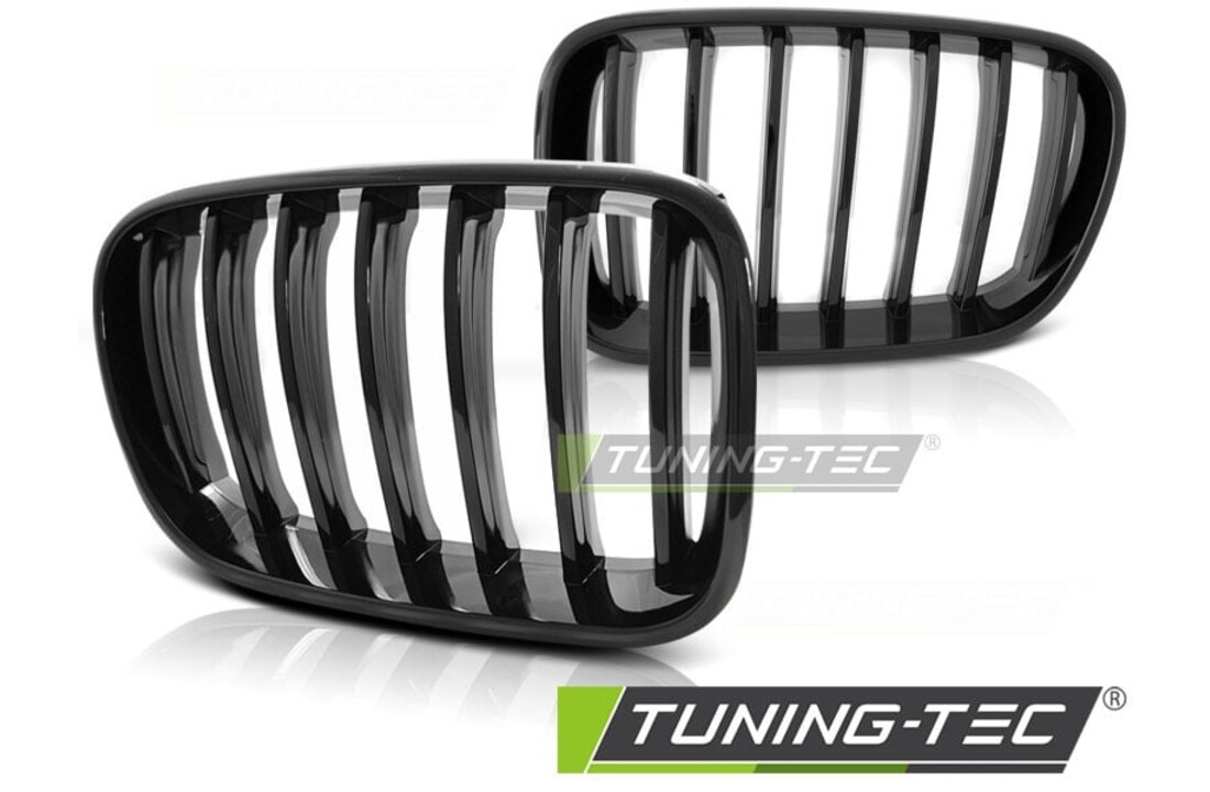 Grill geschikt voor BMW X3 F25 10-07 14 glanzend zwart