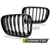 Grill geschikt voor BMW X3 F25 10-07 14 glanzend zwart