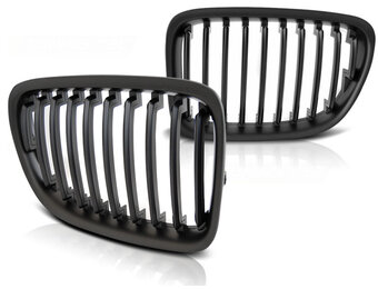Grill geschikt voor BMW X1 E84 10 09-08 12 mat zwart