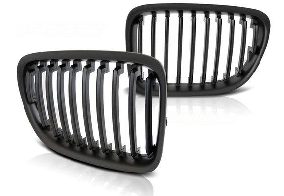 Grill geschikt voor BMW X1 E84 10 09-08 12 mat zwart