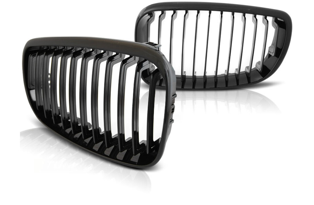 Grill geschikt voor BMW E87/E81/E82/E88 09 07-13 glanzend zwart