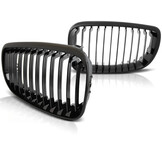 Grill geschikt voor BMW E87/E81/E82/E88 09 07-13 glanzend zwart