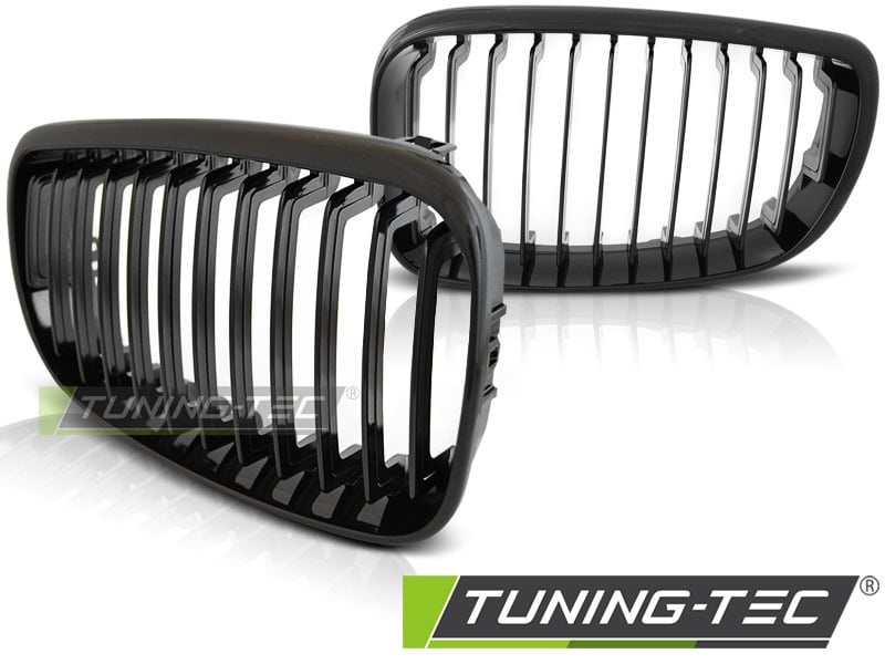 Grill geschikt voor BMW E87/E81/E82/E88 09 07-13 glanzend zwart