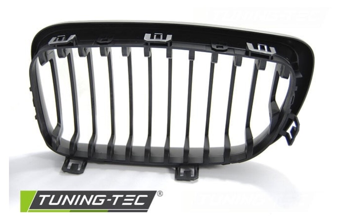 Grill geschikt voor BMW E87/E81/82/88 09 07-13 mat zwart