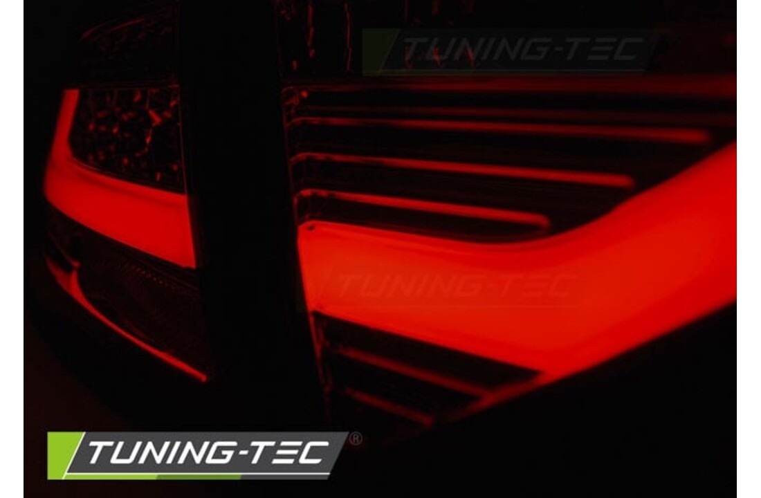 Achterlichten geschikt voor Audi A5 07-06 11 zwart LED strip