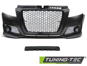 Tuning bumper AUDI A3 08-12 RS STIJL ZWART PDC