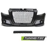 Tuning bumper geschikt voor AUDI A3 08-12 RS STIJL ZWART PDC