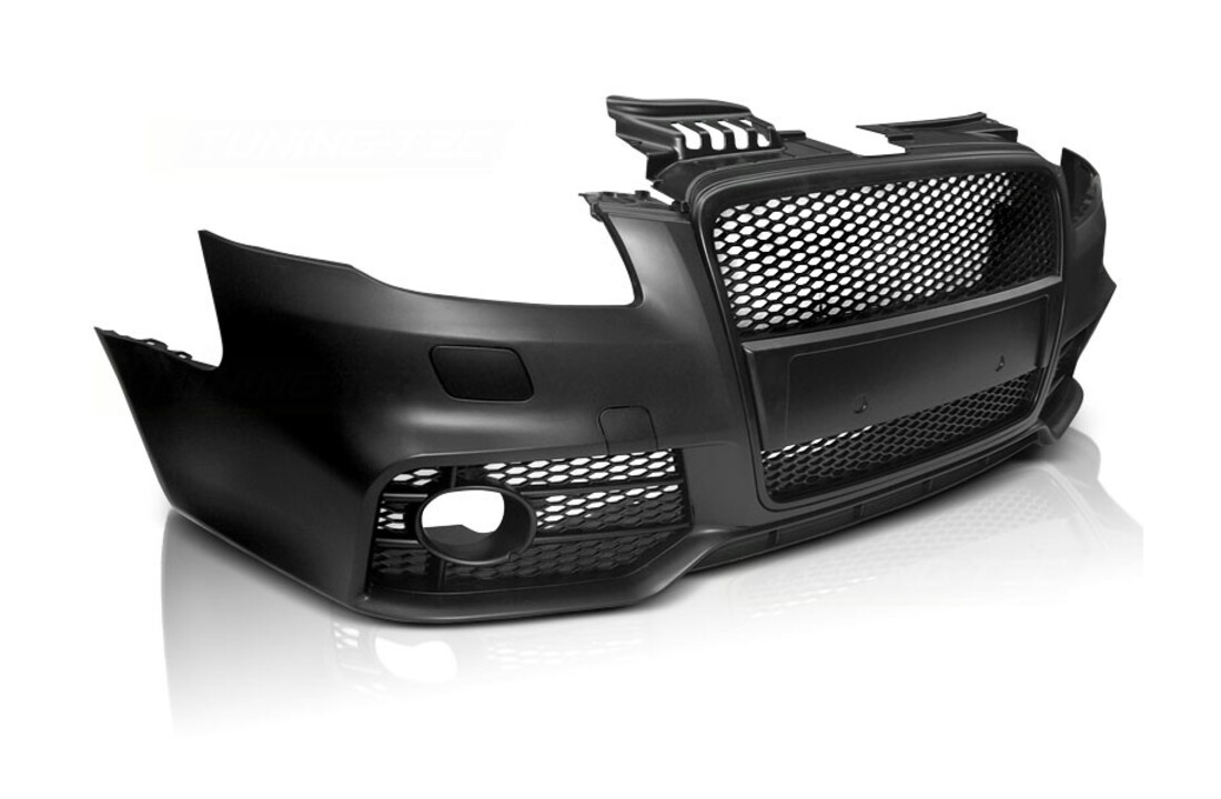 Tuning bumper geschikt voor AUDI A4 04-08 RS STIJL ZWART