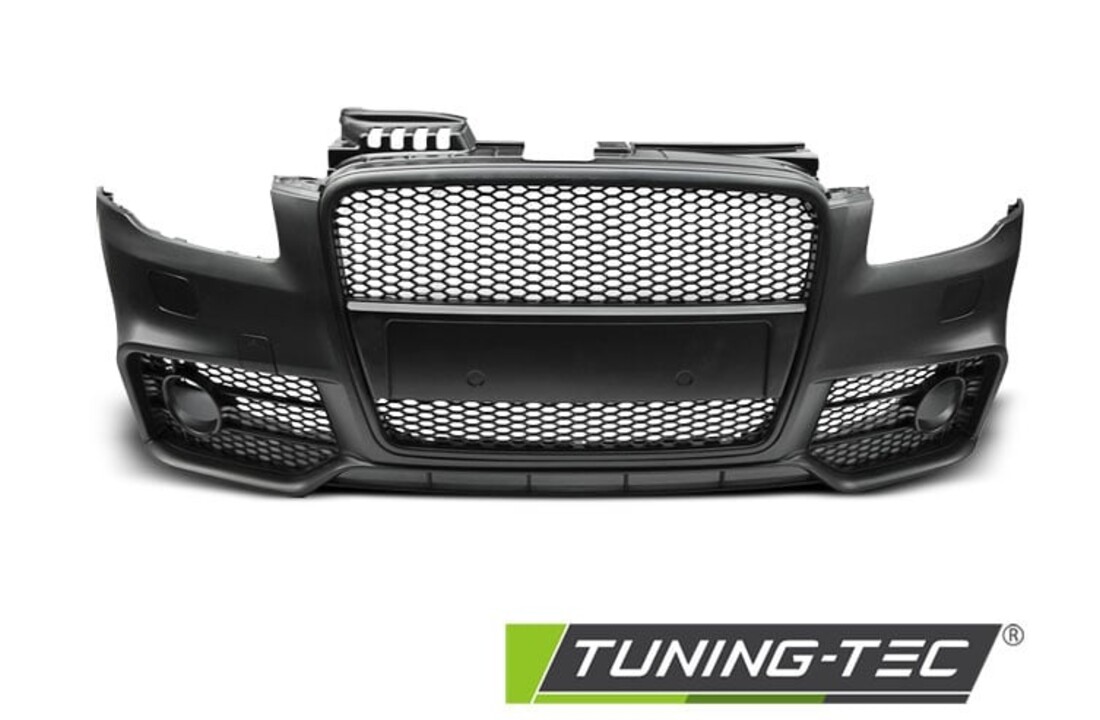 Tuning bumper geschikt voor AUDI A4 04-08 RS STIJL ZWART