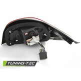 Achterlichten geschikt voor BMW E60 07 03-02 07 rood smoke LED strip