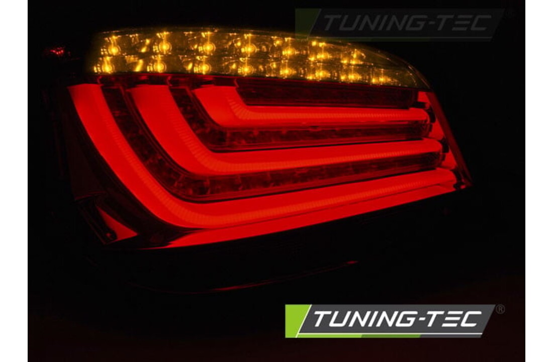 Achterlichten geschikt voor BMW E60 07 03-02 07 rood smoke LED strip