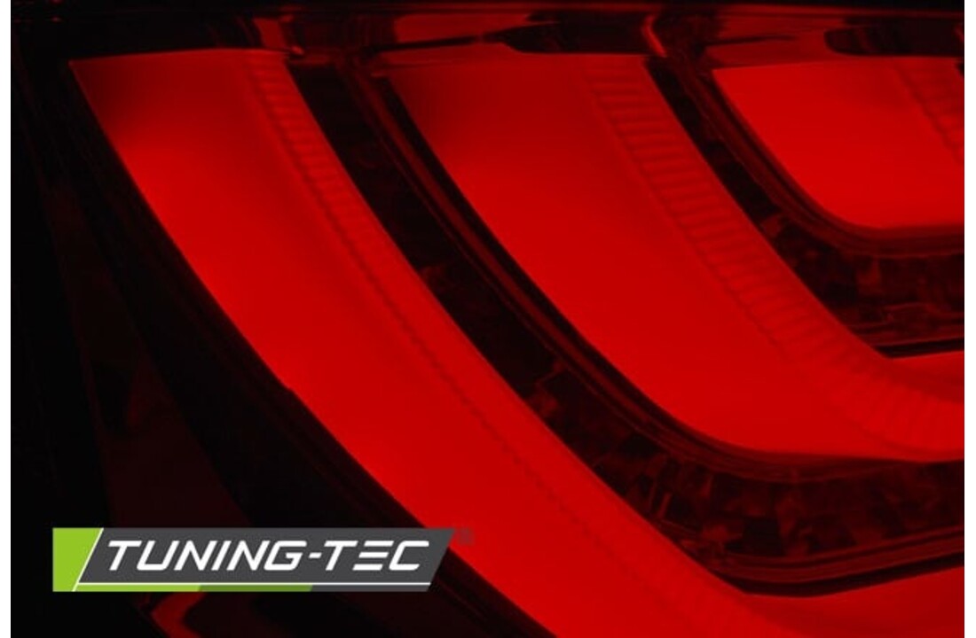 Achterlichten geschikt voor BMW E60 07 03-02 07 rood smoke LED strip