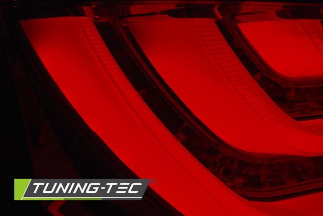 Achterlichten geschikt voor BMW E60 07 03-02 07 rood smoke LED strip