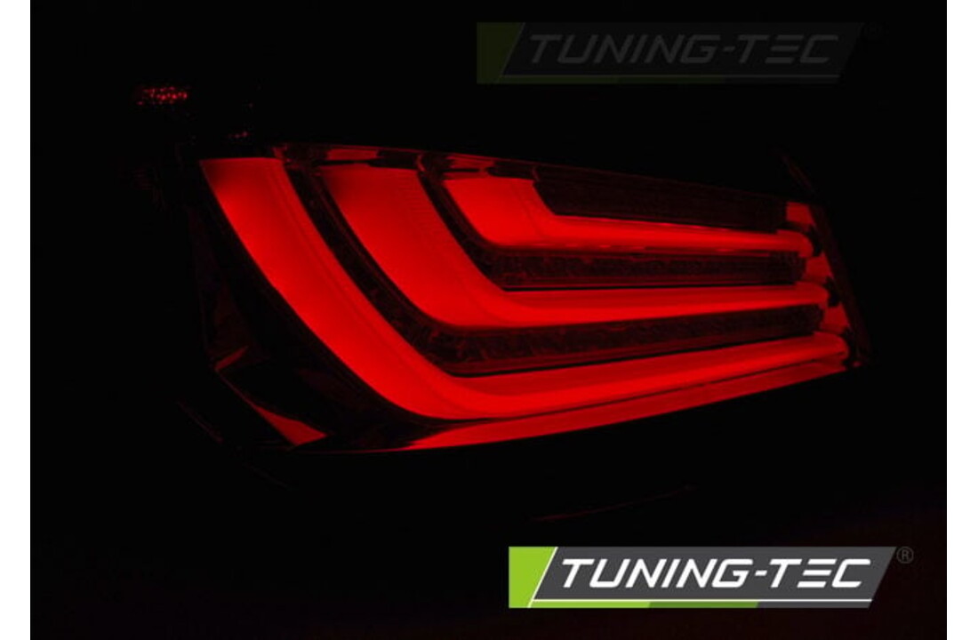 Achterlichten geschikt voor BMW E60 07 03-02 07 rood smoke LED strip