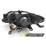 Koplampen met parkeerlicht geschikt voor Seat Ibiza 6J 06 08-12 met LED knipperlicht chroom