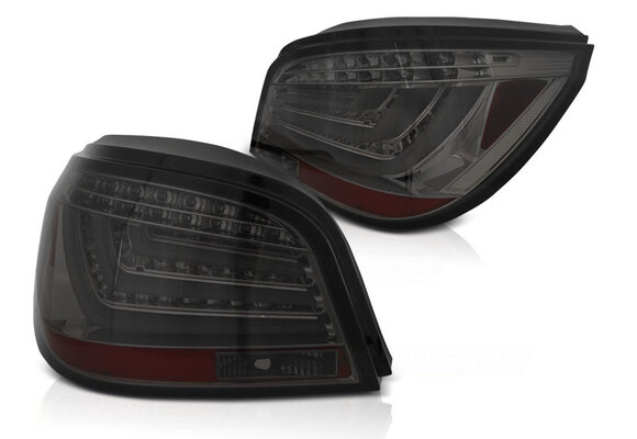Achterlichten geschikt voor BMW E60 07 03-02 07 smoke LED strip
