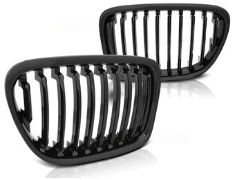 Grill geschikt voor BMW X1 E84 10 09-08 12 glanzend zwart