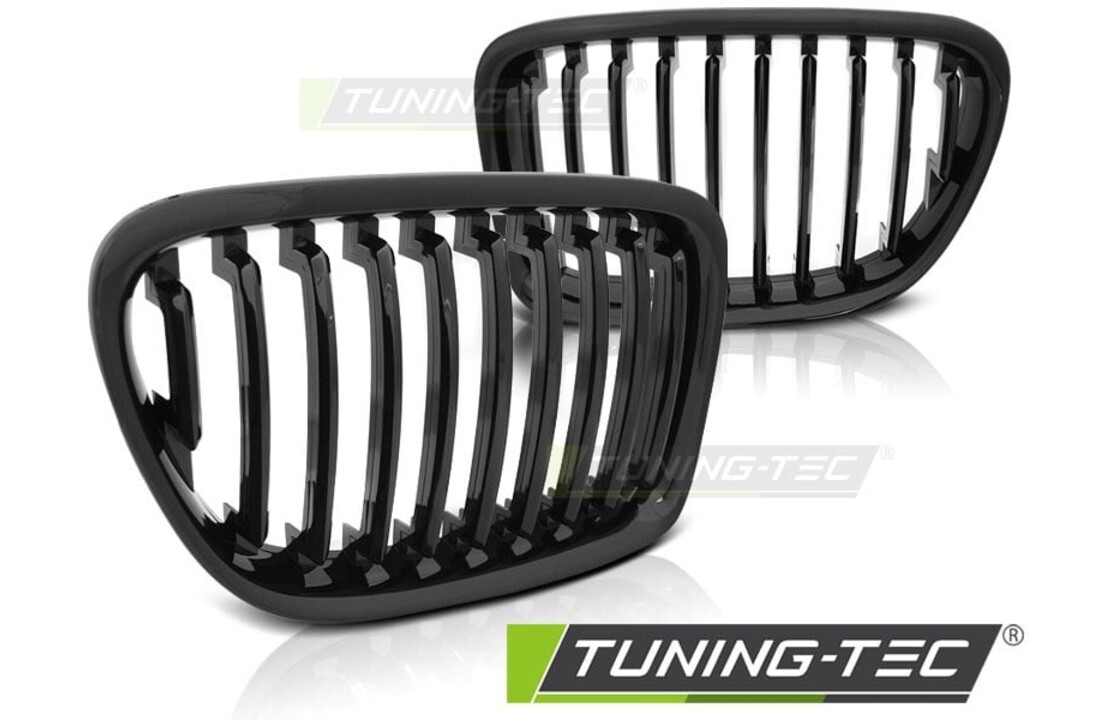 Grill geschikt voor BMW X1 E84 10 09-08 12 glanzend zwart