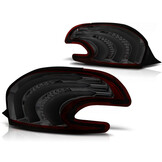 Achterlichten geschikt voor Peugeot 208 4 12-06 15 rood smoke LED strip