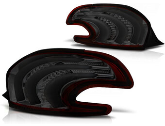 Achterlichten geschikt voor Peugeot 208 4 12-06 15 rood smoke LED strip