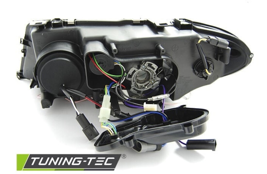 Koplampen xenon geschikt voor BMW E46 04 03-06 coupe cabrio Angel Eyes CCFL zwart