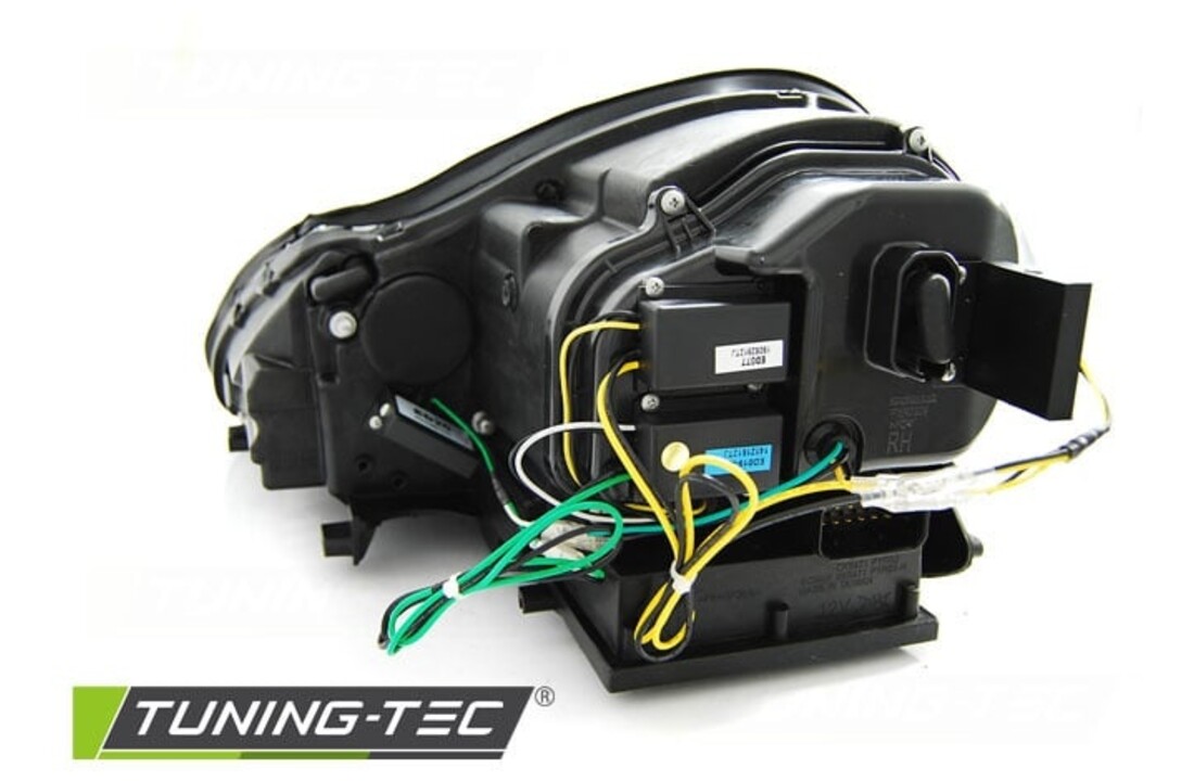 Koplampen Xenon geschikt voor Porsche Cayenne 02-06 zwart HID