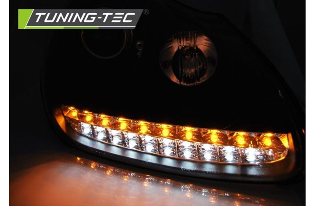 Koplampen Xenon geschikt voor Porsche Cayenne 02-06 zwart HID