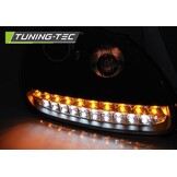 Koplampen Xenon geschikt voor Porsche Cayenne 02-06 zwart HID