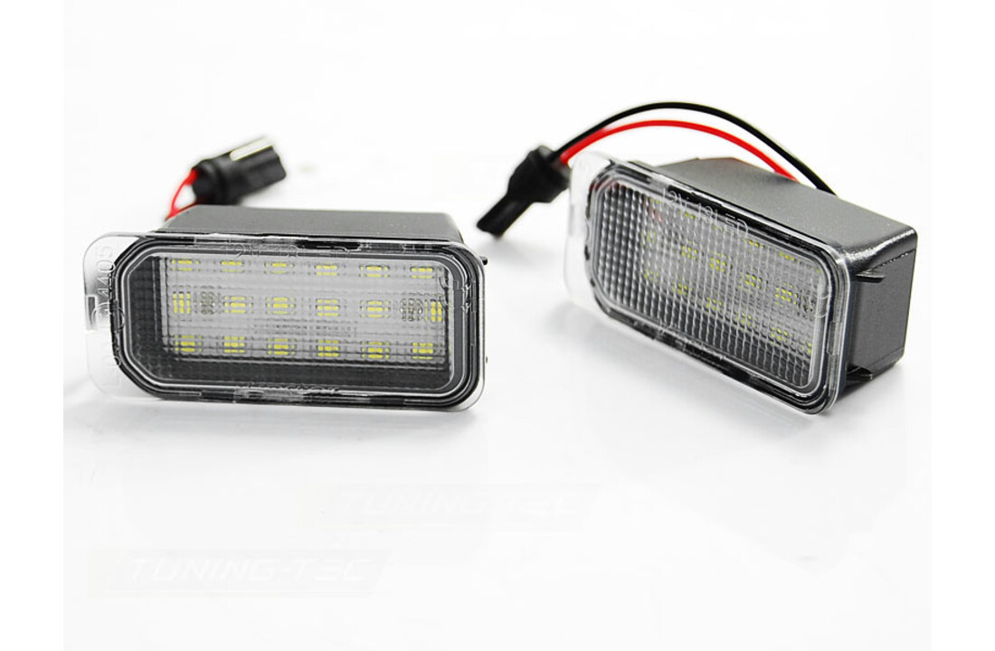Kentekenverlichting LED geschikt voor Ford Fiesta Focus Mondeo C-MAX S-MAX Galaxy LED