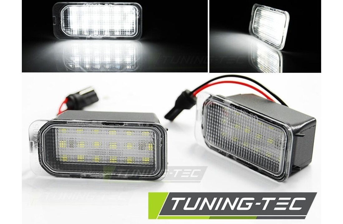Kentekenverlichting LED geschikt voor Ford Fiesta Focus Mondeo C-MAX S-MAX Galaxy LED