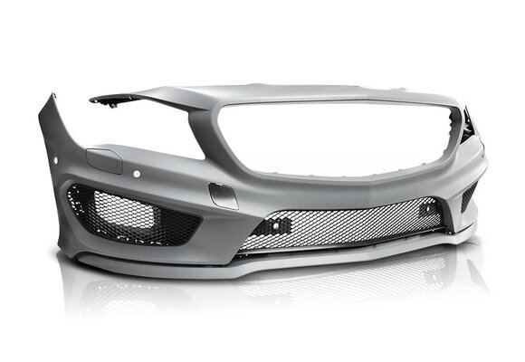 Tuning bumper geschikt voor Mercedes CLA W117 13-16 AMG stijl PDC