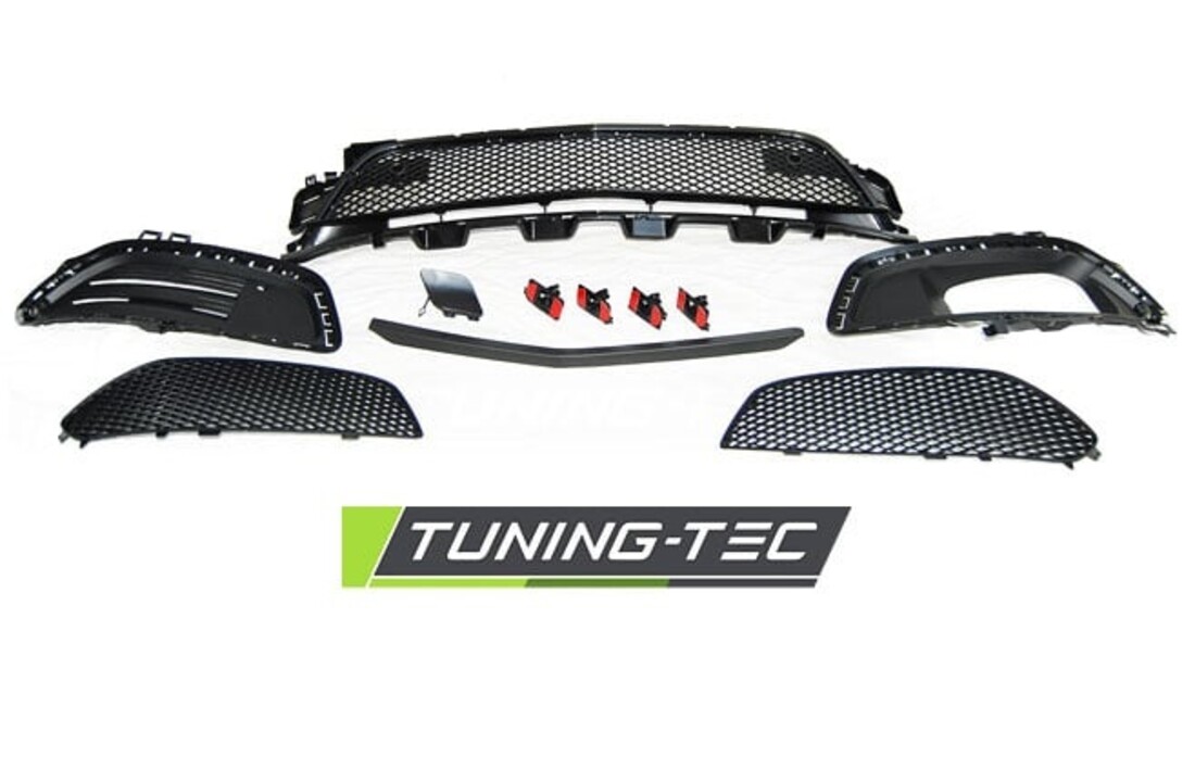 Tuning bumper geschikt voor Mercedes CLA W117 13-16 AMG stijl PDC
