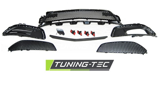 Tuning bumper geschikt voor Mercedes CLA W117 13-16 AMG stijl PDC